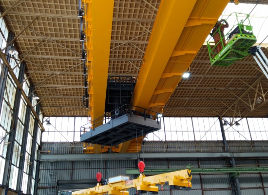 Bovenloopkraan Damen