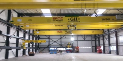 Nieuwlevering 6 GH kranen lashal